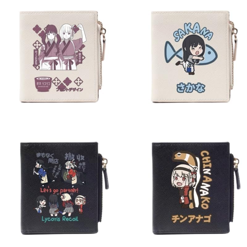 Amazon.co.jp: リコリス・リコイル 財布 錦木千束 井ノ上たきな アニメ